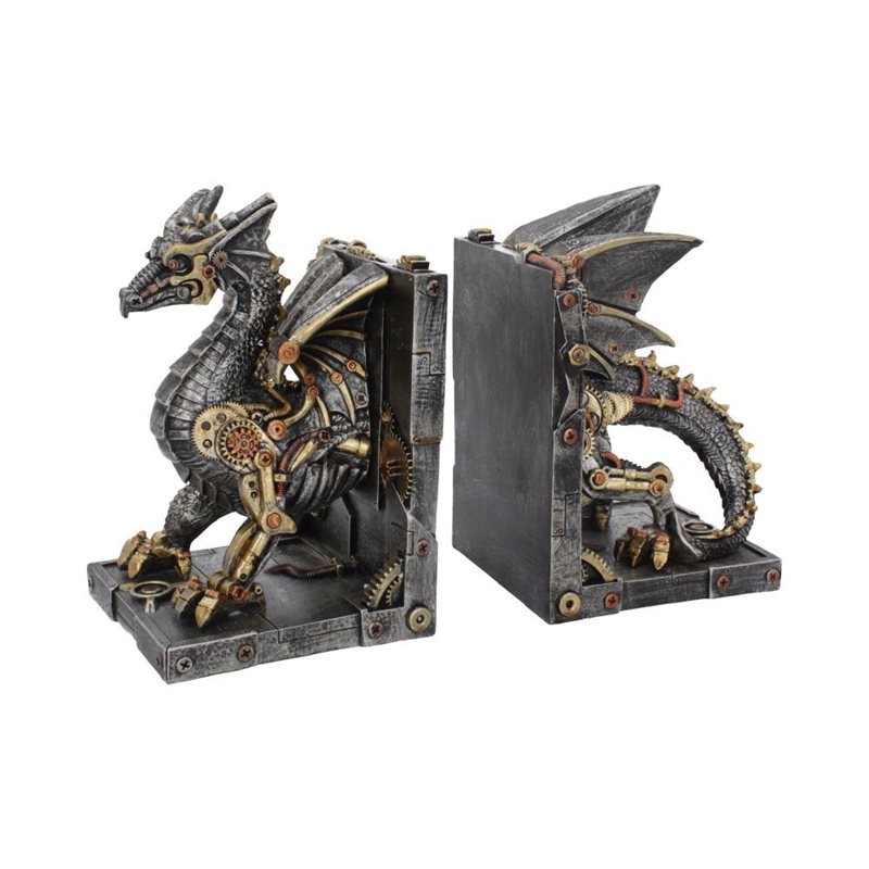 Bokstöd Dracus Machina 27cm