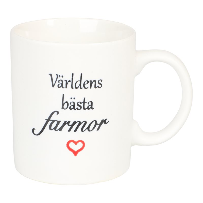 Mugg Världens Bästa Farmor