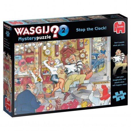 Wasgij Mystery 2 Stop the Clock Pussel 1000 bitar 