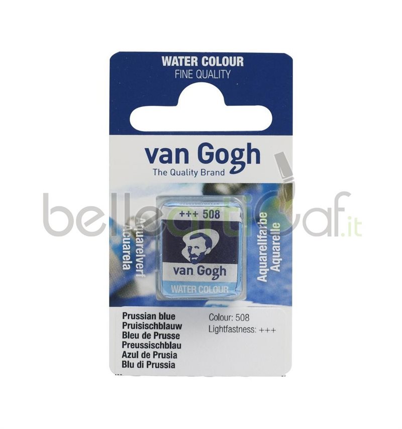 Akvarellfärg 1/2kp prussian blue
