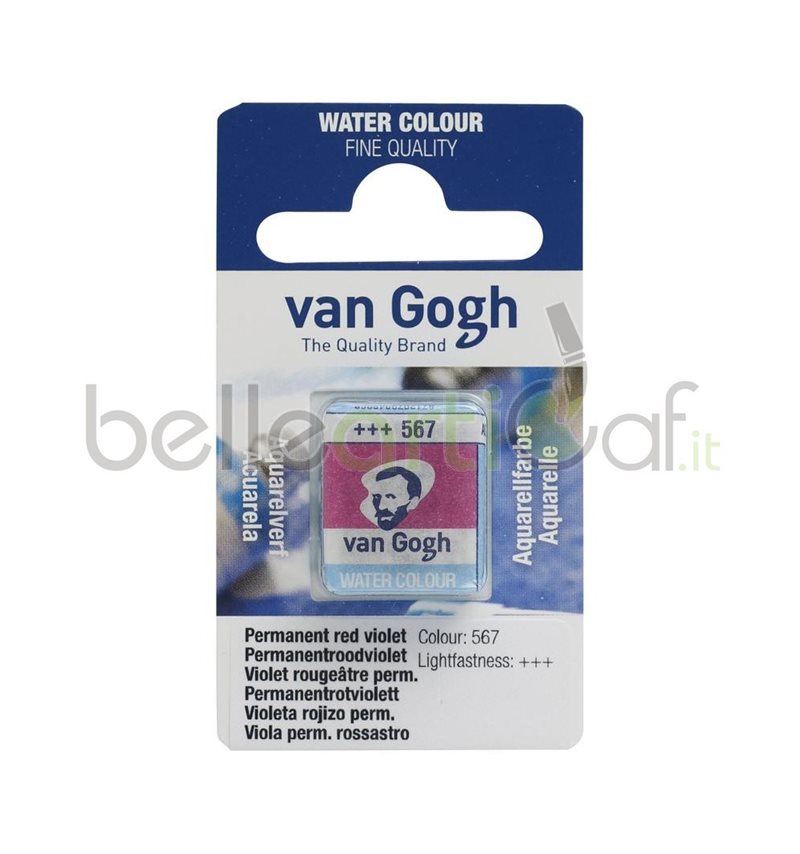 Akvarellfärg 1/2kp perm. red violet