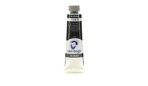 Oljefärg 40ml Lamp Black