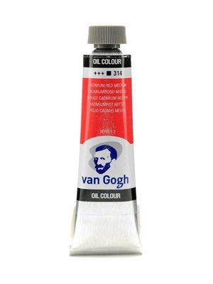 Oljefärg 40ml Cadmium Red Medium