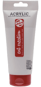Akrylfärg 75ml Art Creation Titanium White