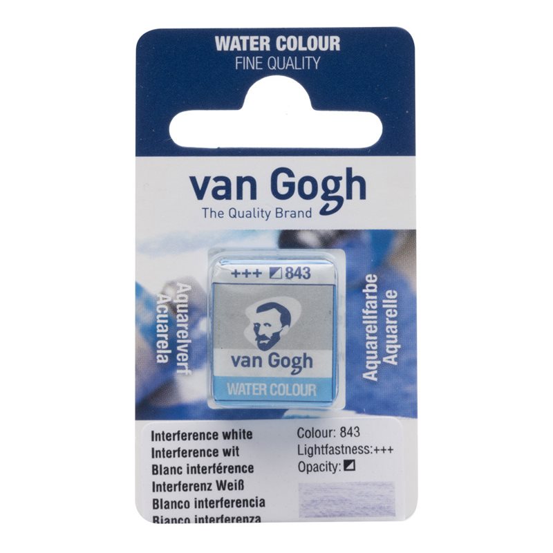 Akvarell Van Gogh ½ Kopp 843 Interference White