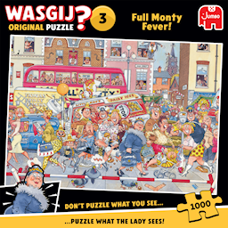 Pussel 1000 bit Wasgij Original Full Monty Fever