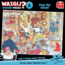 Pussel 1000 bit Wasgij Mystery Stop The Clock