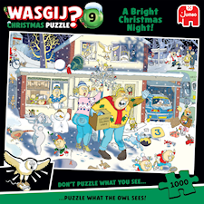 Pussel 1000 bit Wasgij A Bright Christmas Night