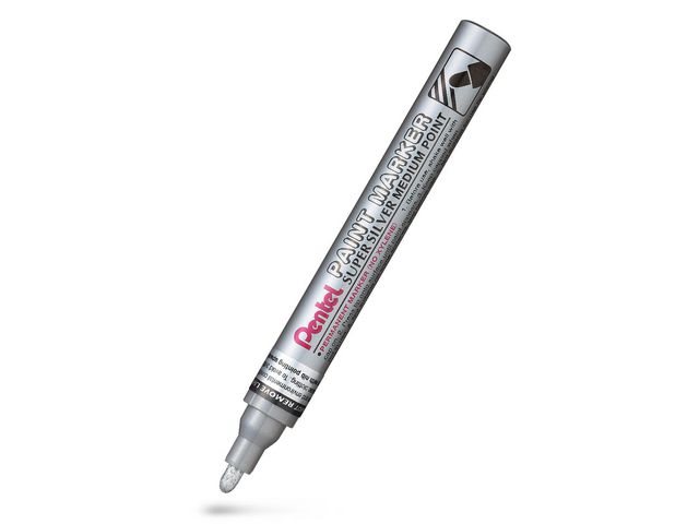 Lackpenna Pentel 0,8mm Silver