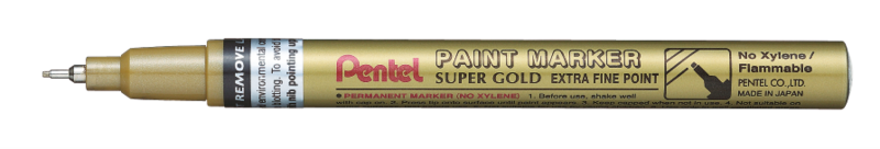 Lackpenna Pentel 0,8mm Guld