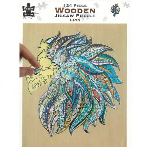 BMS Wooden Jigsaw Puzzles: Lion