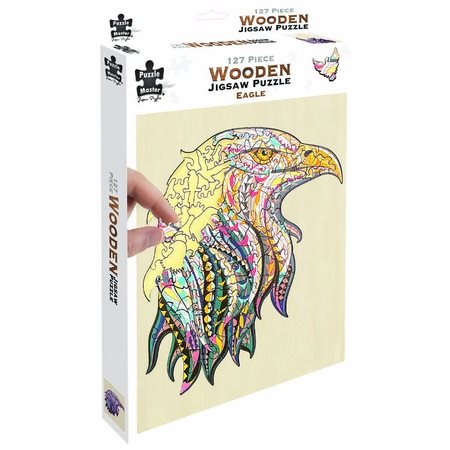 BMS Wooden Jigsaw Puzzles: Eagle