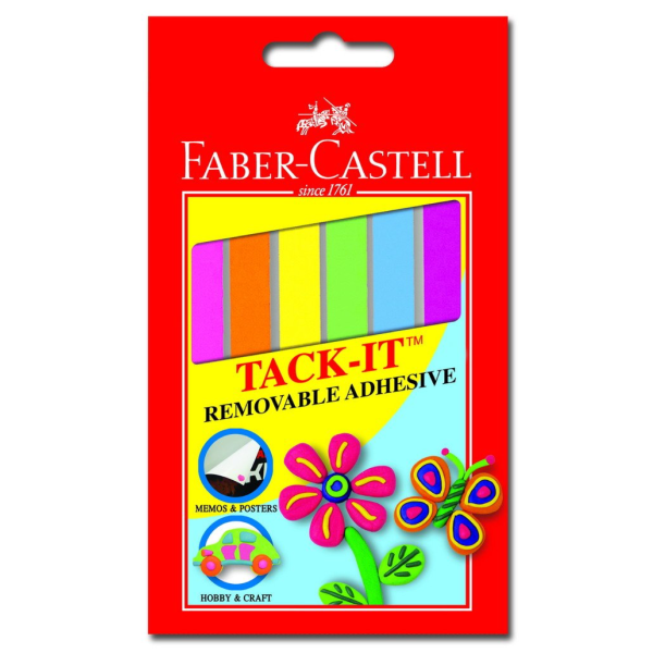 Häftmassa F/C 50g 6 Olika Färger