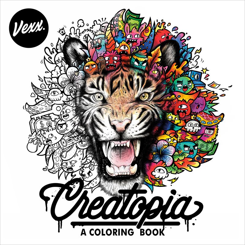 Creatopia : A Coloring Book