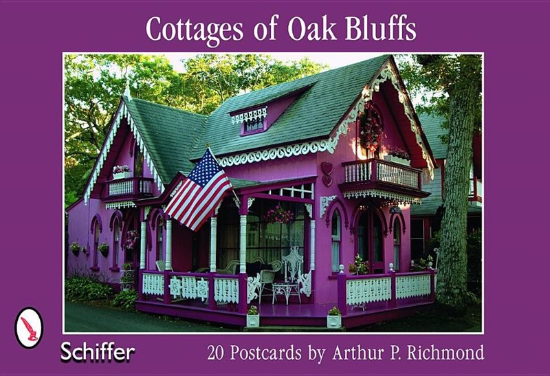 Cottages of oak bluffs - 20 postcards