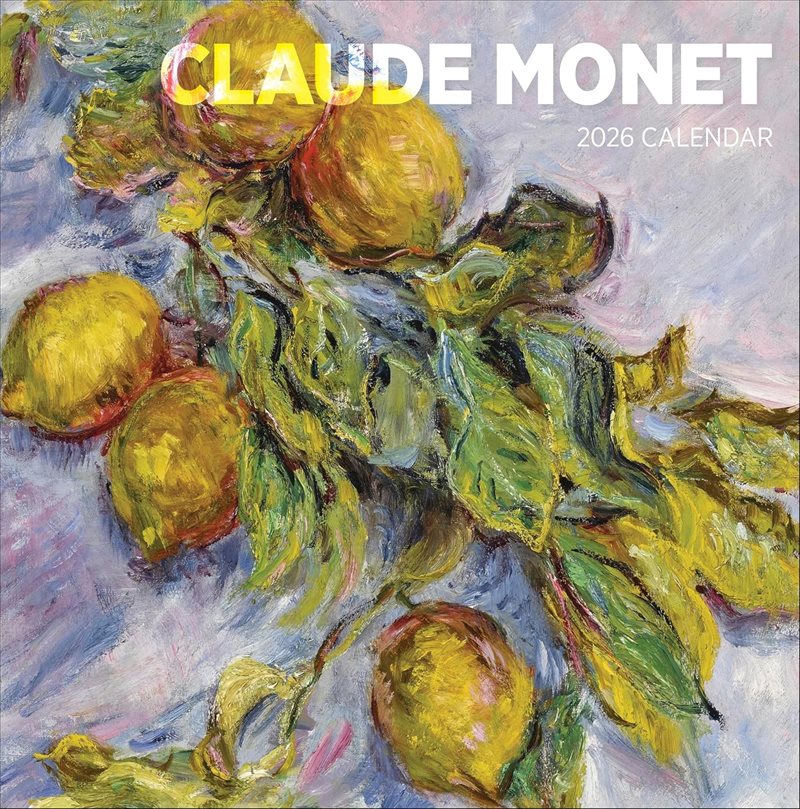 Claude Monet : 2026 Wall Calendar