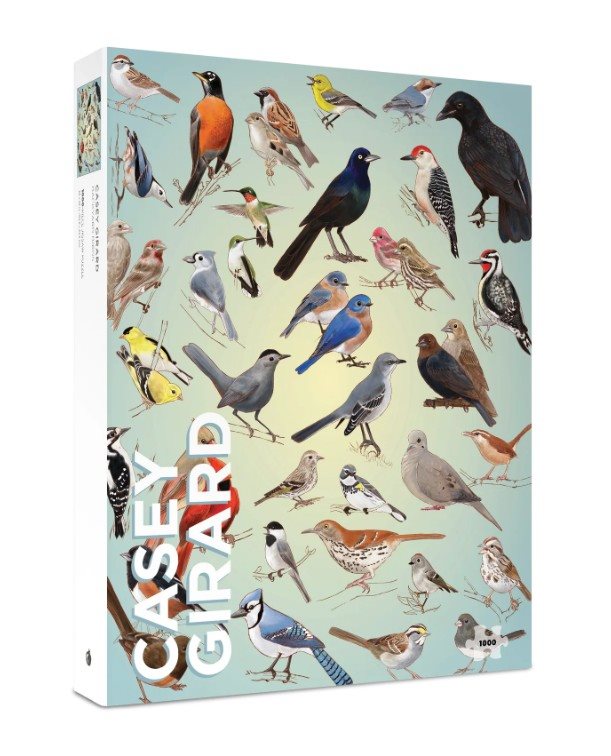 Backyard Birds 1000-Piece Jigsaw Puzzle