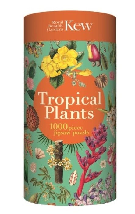 Pussel Kew Jigsaw Puzzle: Tropical Plants 1000 bitar