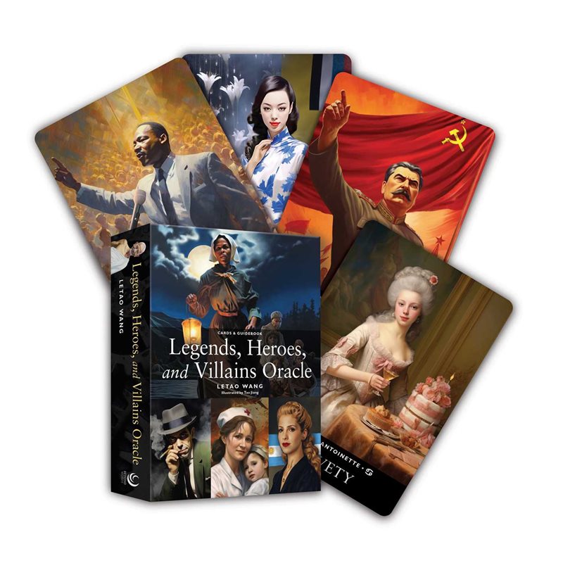 Legends, Heroes, and Villains Oracle: A 36-Card Deck and Guidebook