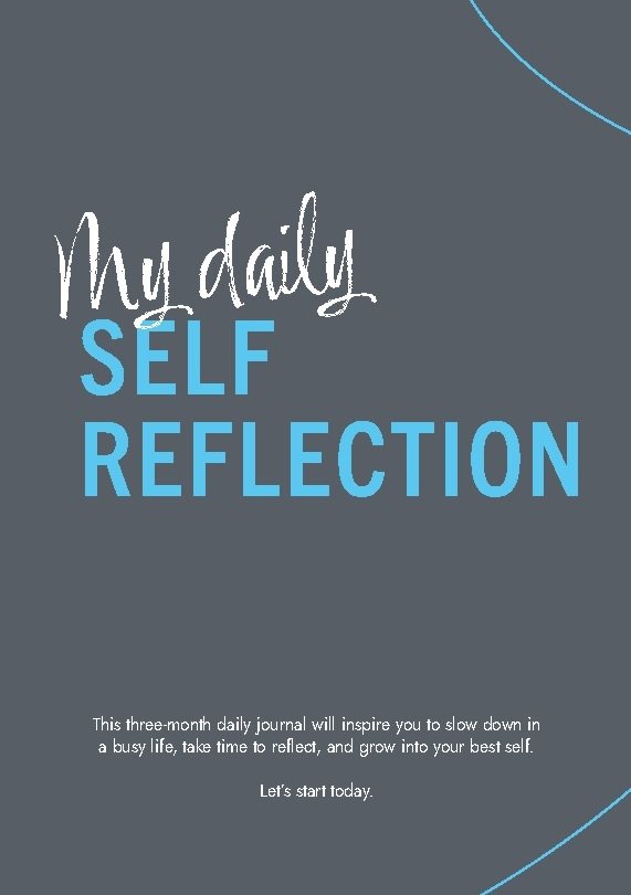 My daily self-reflection