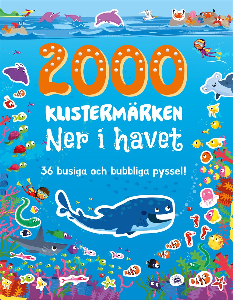 2000 klistermärken: Ner i havet