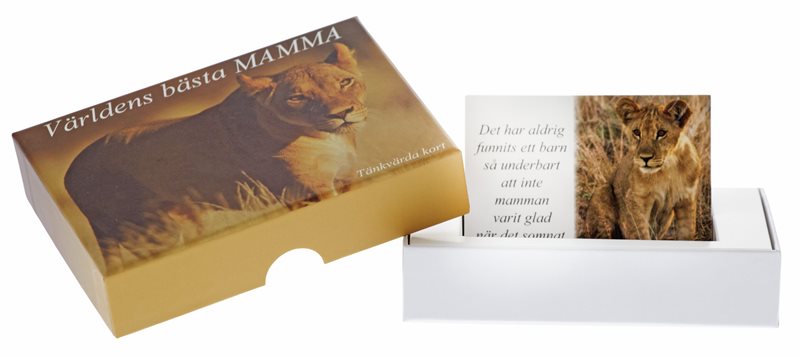 Världens bästa mamma Kortbox