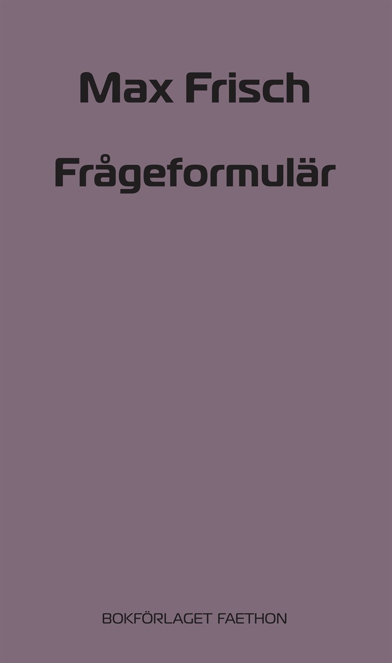 Frågeformulär