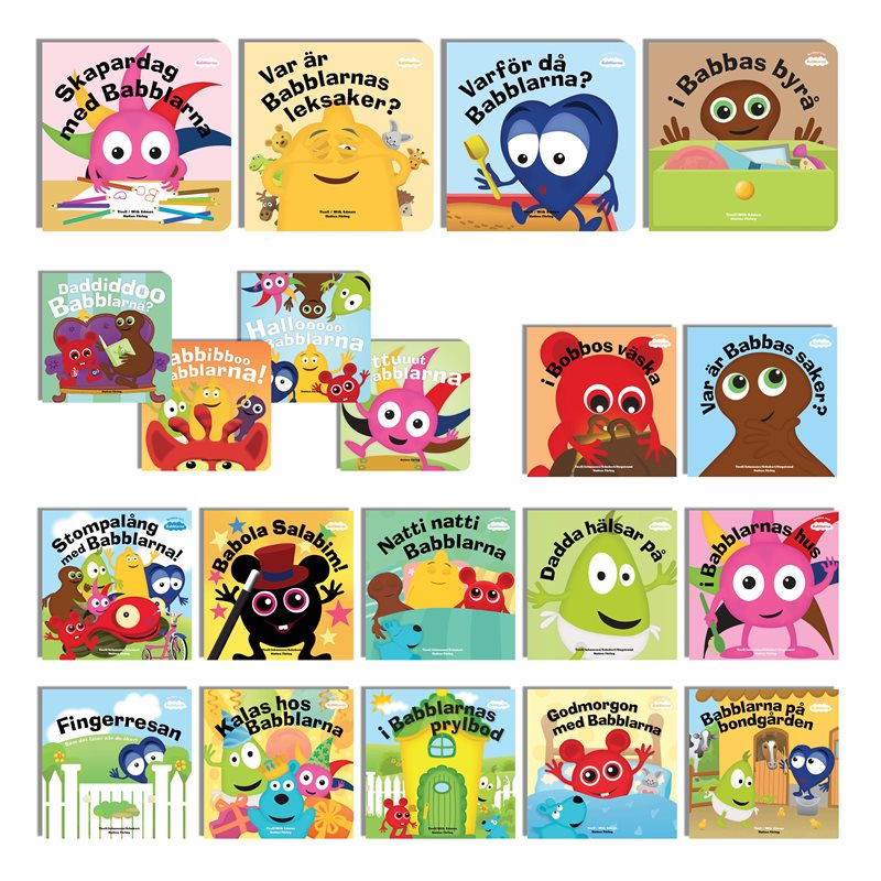 Babblarna - stora bokpaketet