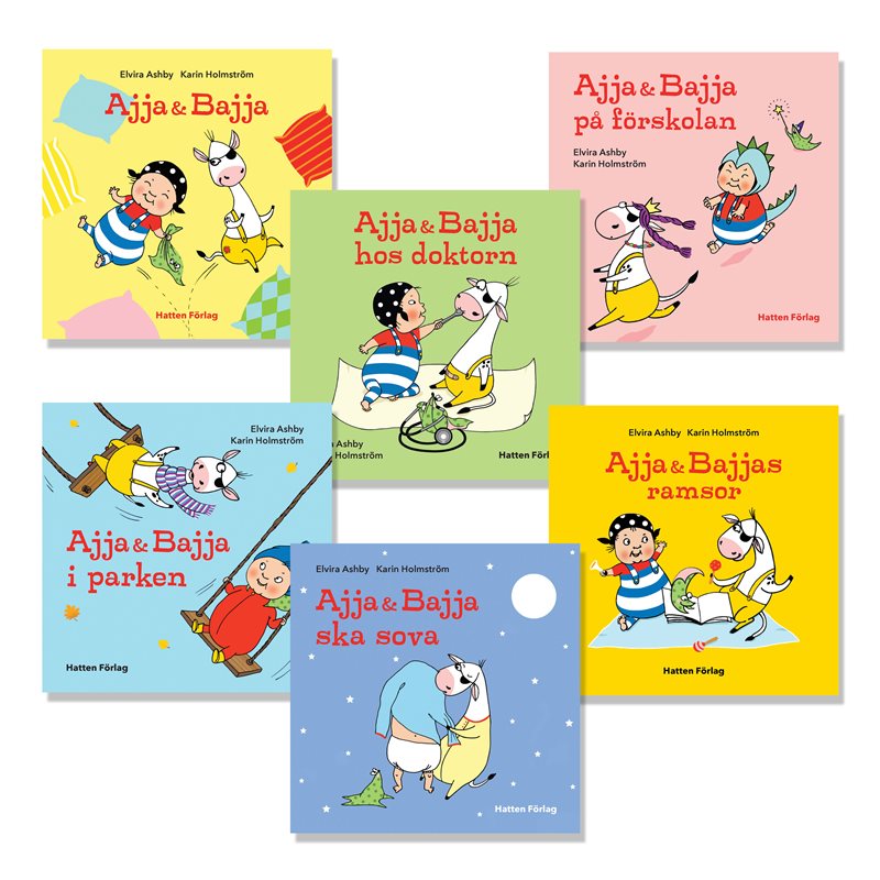 Ajja & Bajja - Språkstimulerande bokpaket