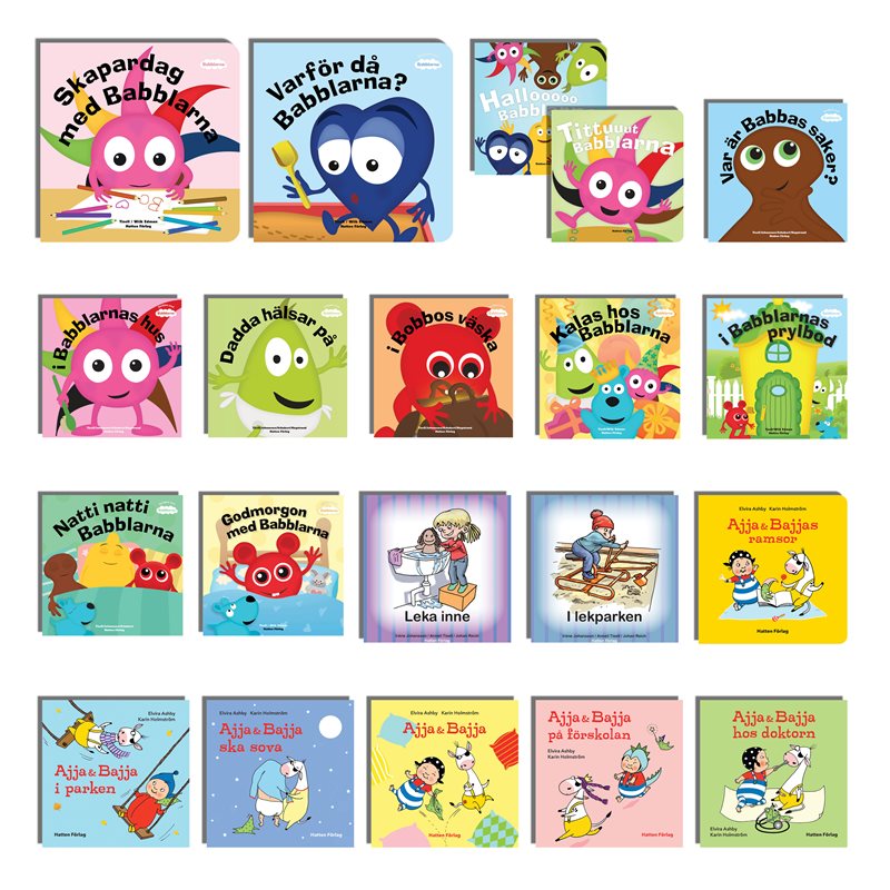 Språkstimulerande bokpaket 0-4 år