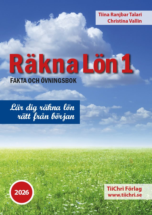 Räkna Lön 1 - 2026 (bok + digital produkt)