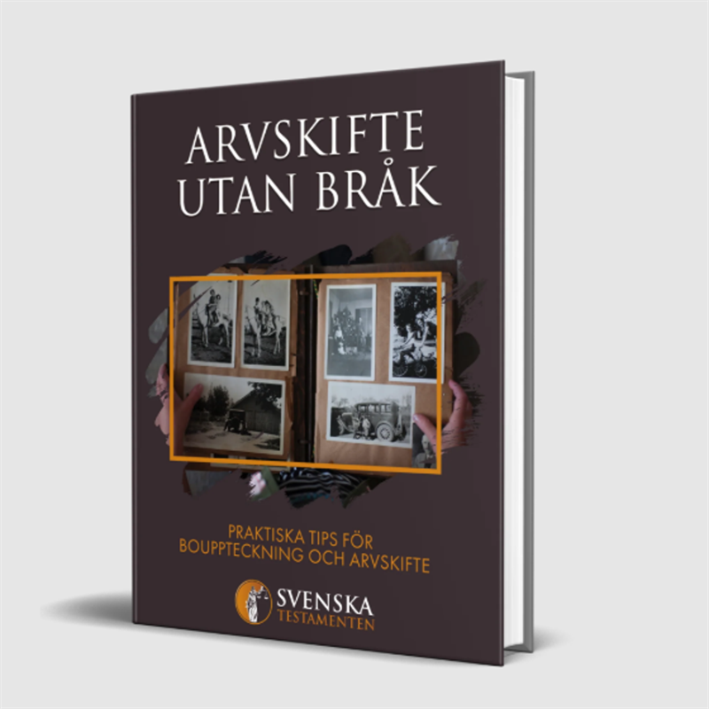 Arvskifte utan bråk : praktiska tips för bouppteckning och arvskifte