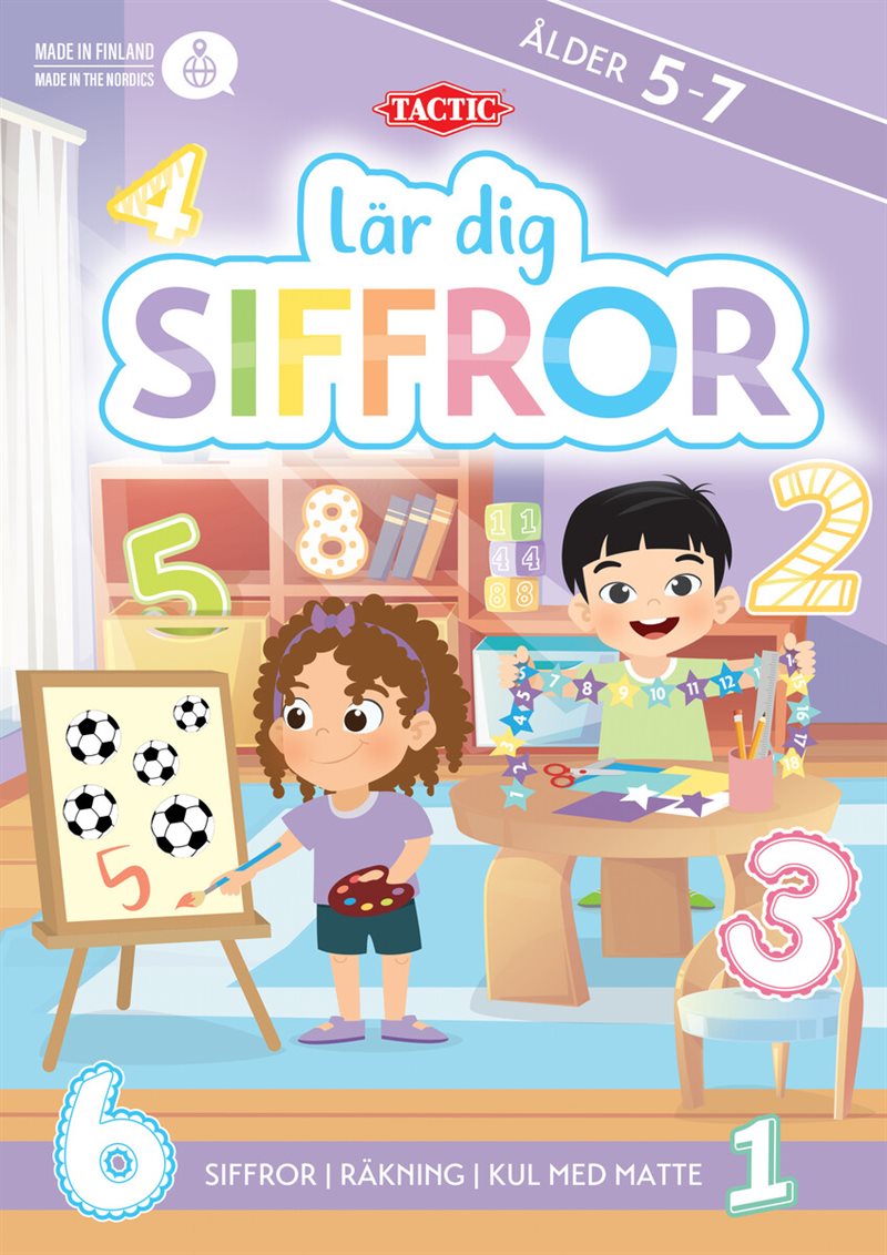 Pysselbok Lär dig Siffror