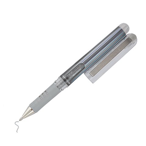 Pentel Hybrid roller 1,0 metallic silver