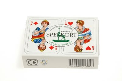 Kortlek Patiens klass SV dubbel