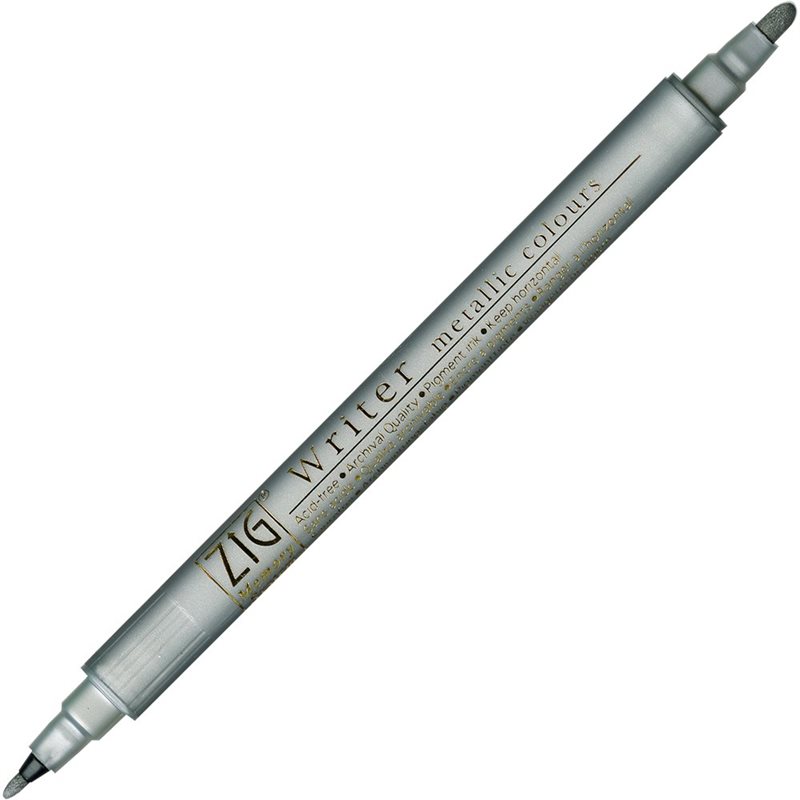 ZIG Metallic Writer MS-8000 silver
