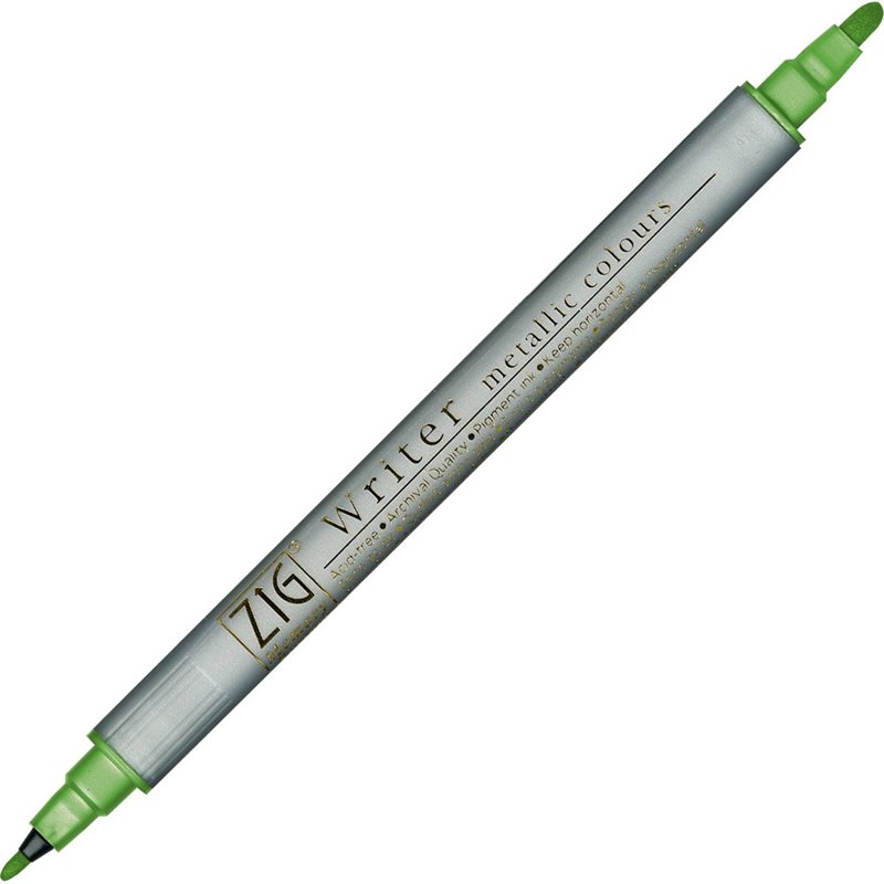 ZIG Metallic Writer MS-8000 ljusgrön