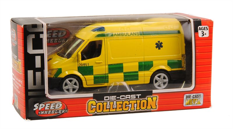 Ambulans metall svensk pullback