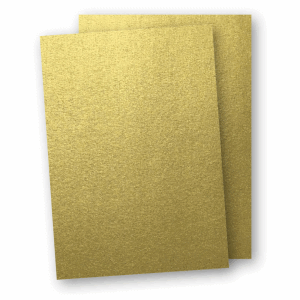 Brevpapper A4 10p guld 