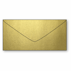 Kuvert E65 5p guld