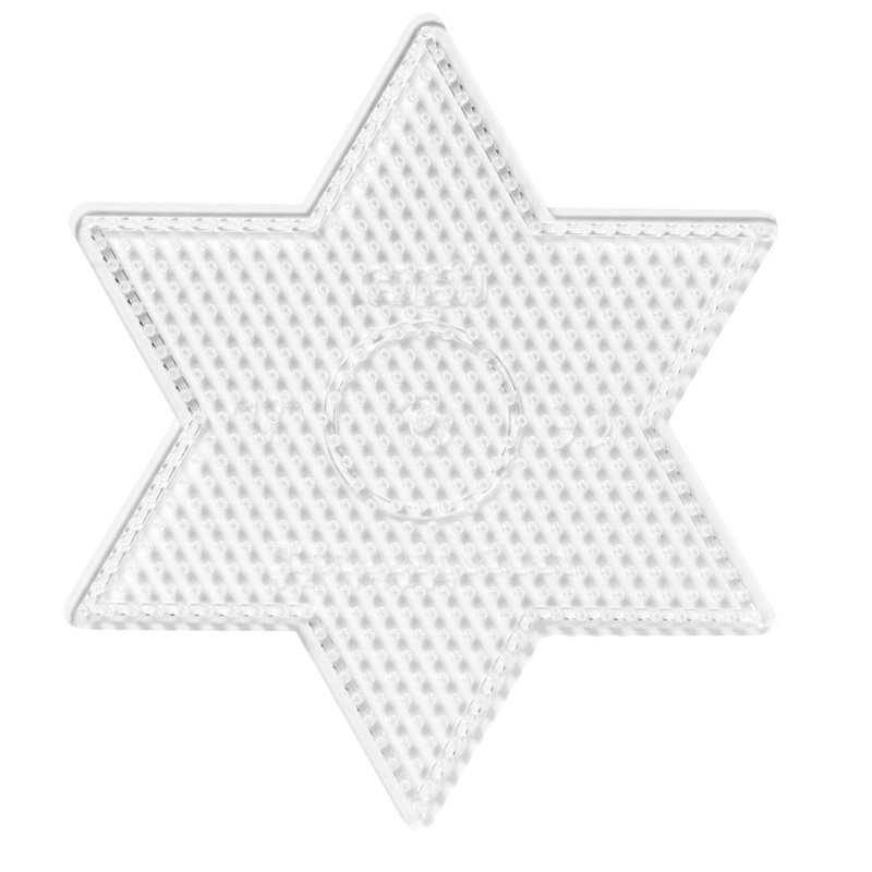 Pärlplatta midi stjärna 15cm