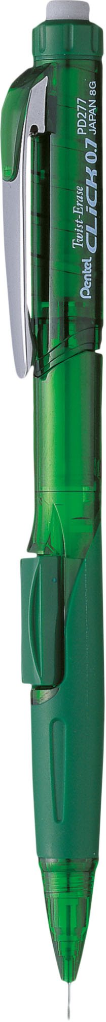 Stiftpenna 0,7 Pentel Twist-Erase CLICK grön