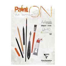 Paint-On Multiblock A4 Mix Media