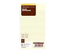 Personal Anteckningsblad Linjerade Créme
