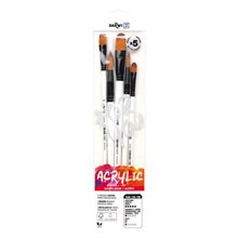 Penselset Darwi for you Akryl Medium 5-pack