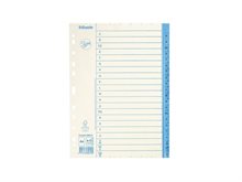 Pappersregister JOPA A4 A-Ö vit/blå
