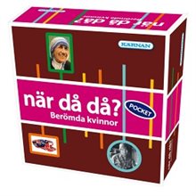 Spel När Då Då? Pocket - Berömda kvinnor