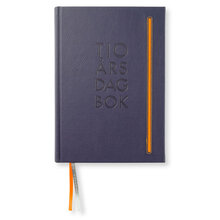 10-årsdagbok Paperstyle Soft De Luxe Plum