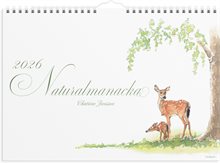 Väggkalender 2026 Naturalmanacka