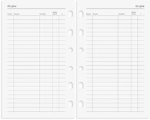 Kalender 2025 Compact Systemkal brunt skinn